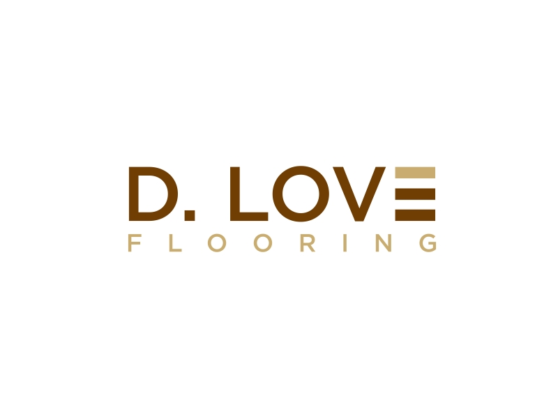 D. Love Flooring logo design by GassPoll