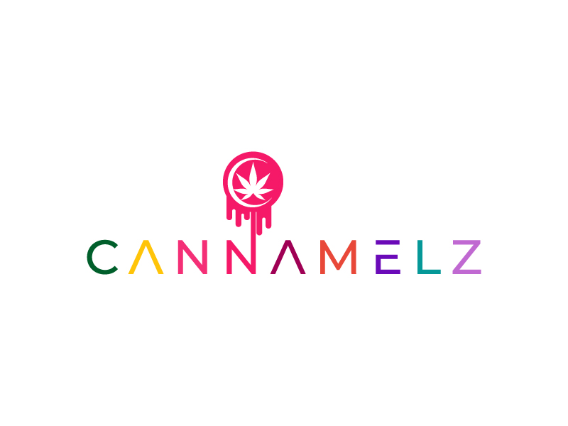 cannamelz logo design by yondi