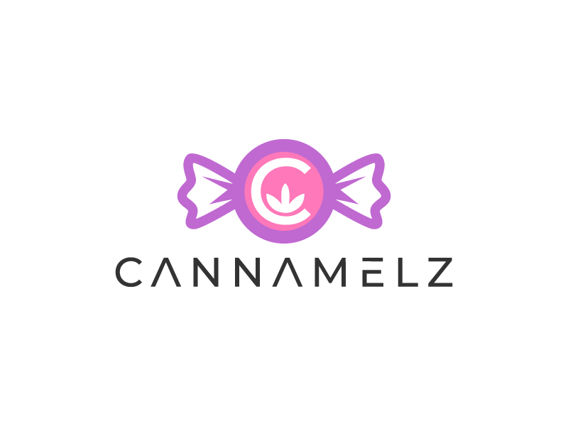 cannamelz logo design by yondi