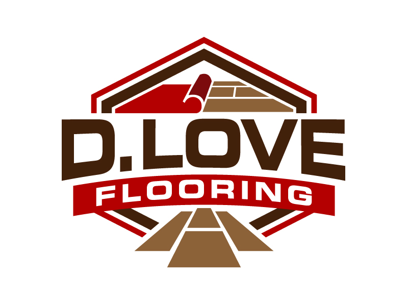 D. Love Flooring logo design by jaize