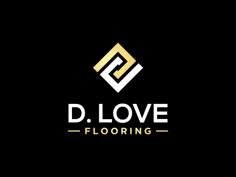 D. Love Flooring logo design by KaySa