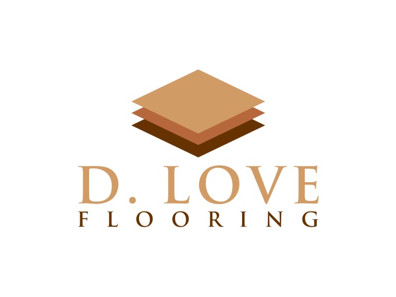 D. Love Flooring logo design by Artomoro