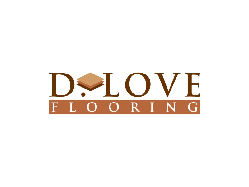 D. Love Flooring logo design by Artomoro