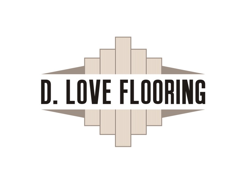 D. Love Flooring logo design by Artomoro