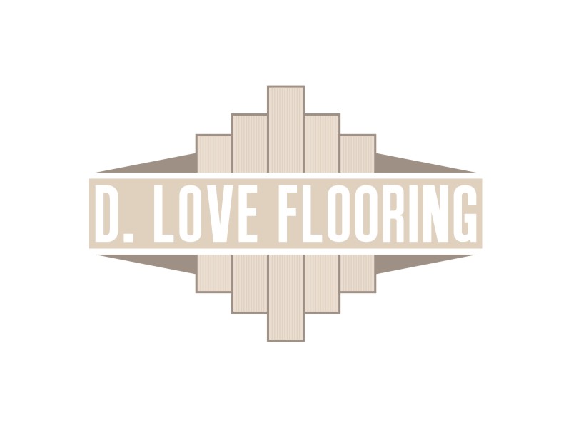 D. Love Flooring logo design by Artomoro