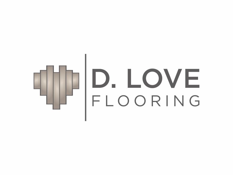 D. Love Flooring logo design by zeta