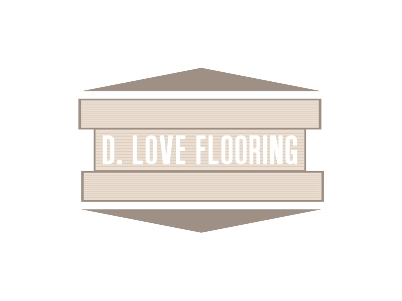D. Love Flooring logo design by Artomoro