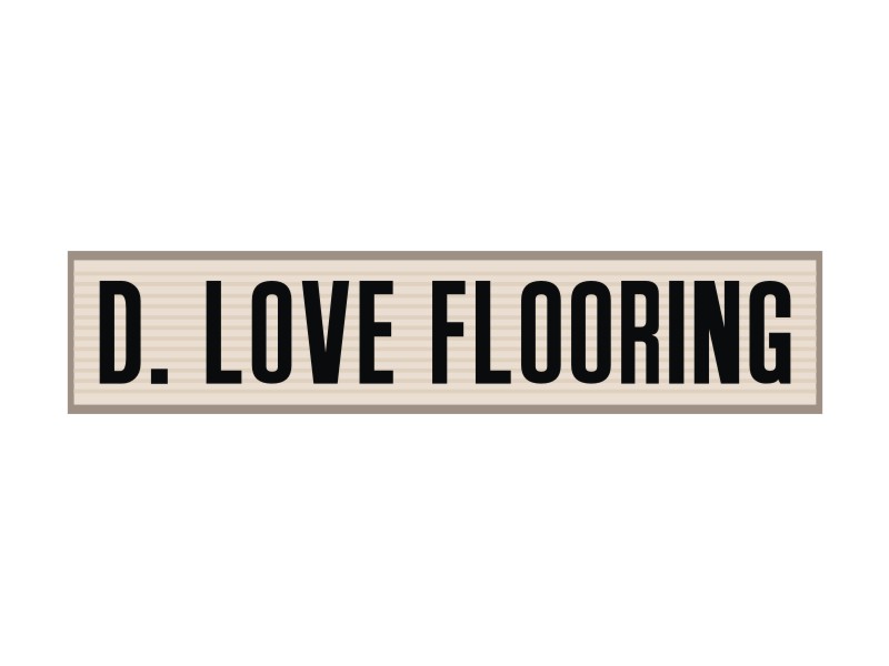D. Love Flooring logo design by Artomoro