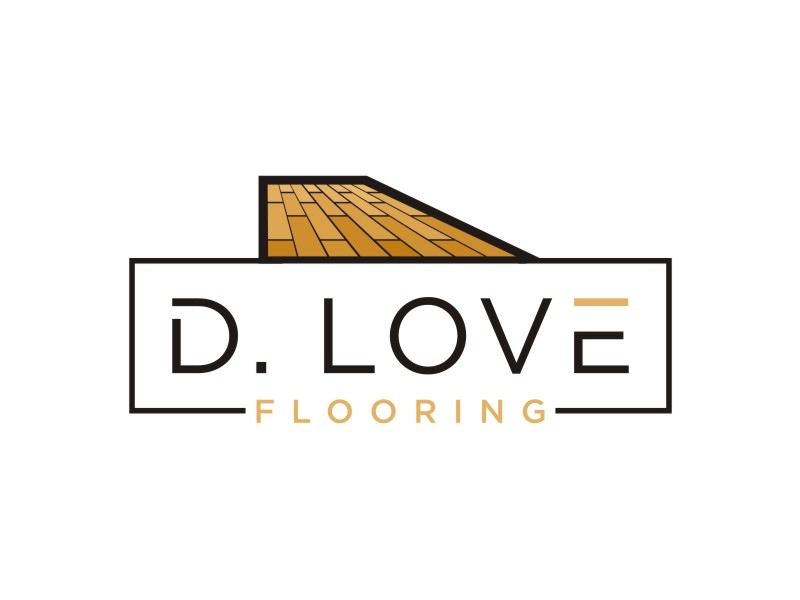 D. Love Flooring logo design by Artomoro