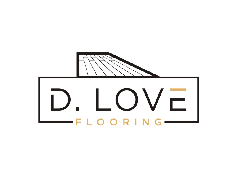 D. Love Flooring logo design by Artomoro