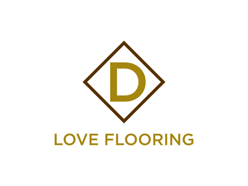 D. Love Flooring logo design by Barkah