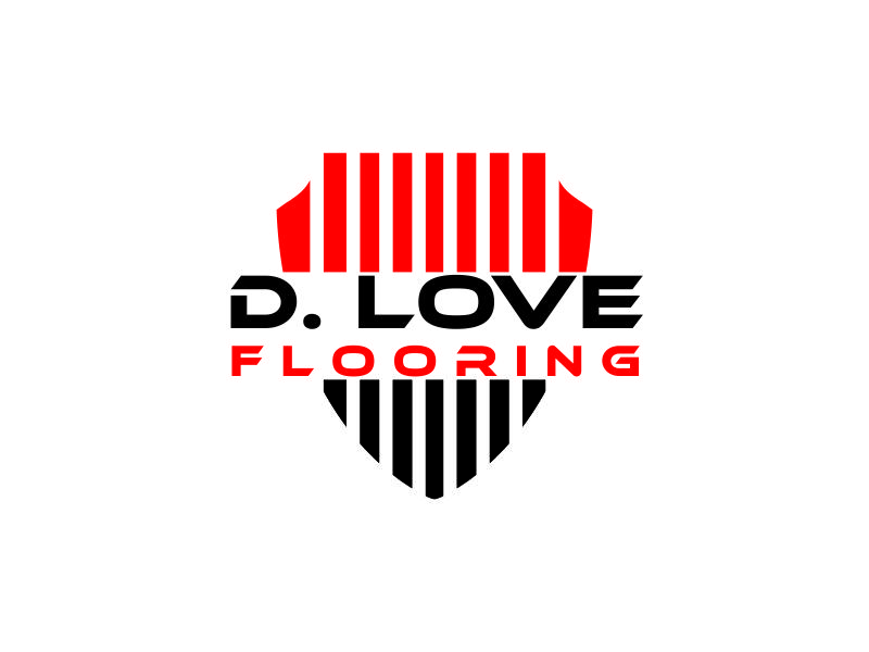 D. Love Flooring logo design by santrie