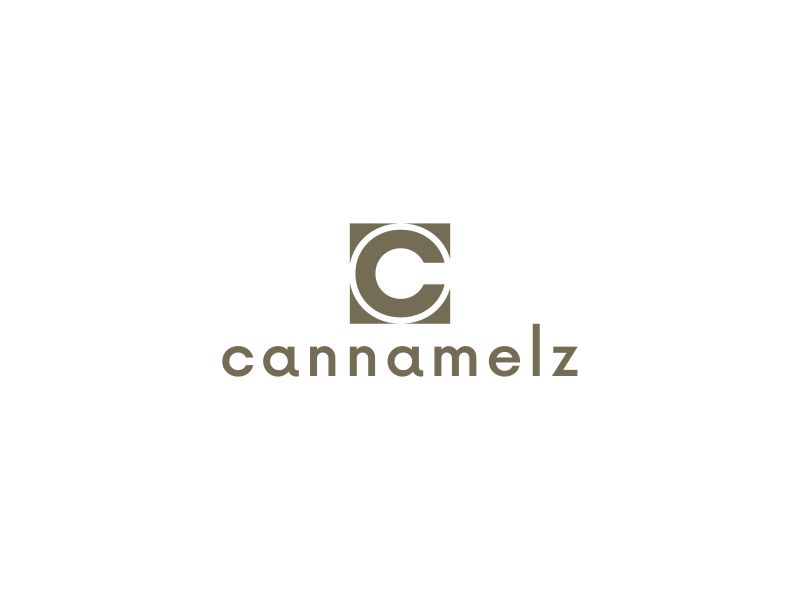 cannamelz logo design by RIANW