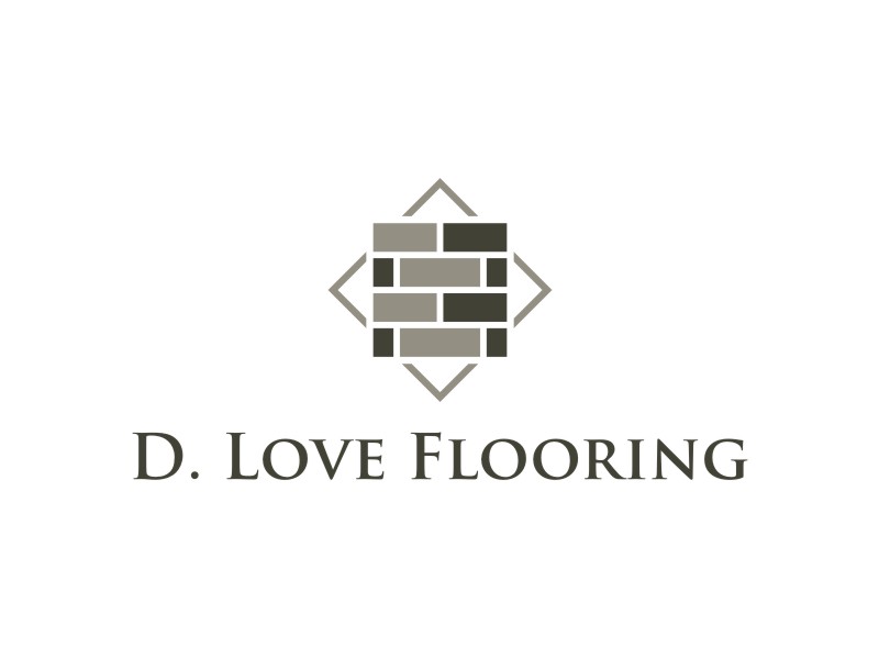 D. Love Flooring logo design by puthreeone