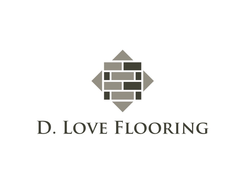 D. Love Flooring logo design by puthreeone