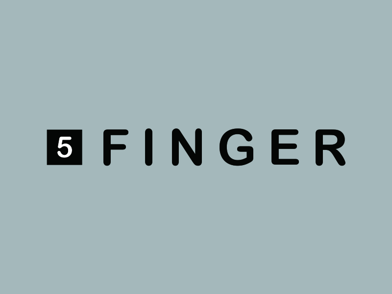 5FINGER logo design by yossign