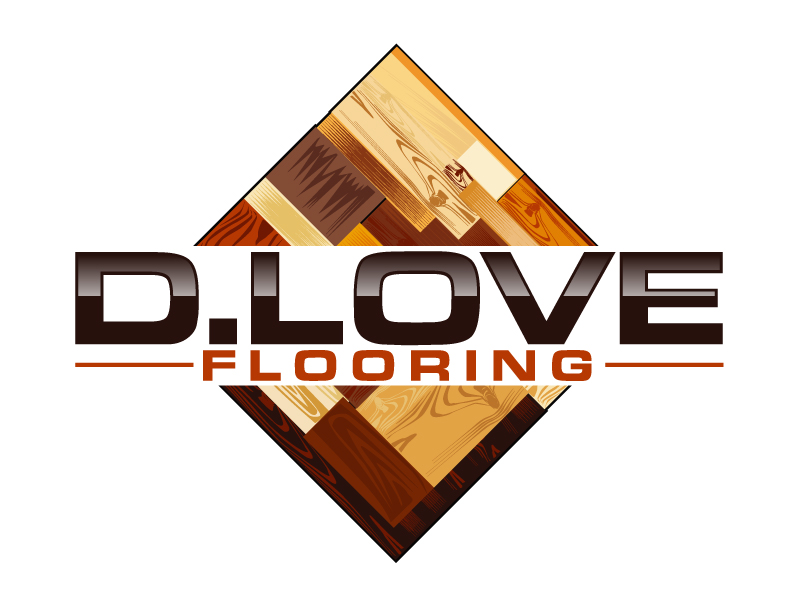 D. Love Flooring logo design by ElonStark