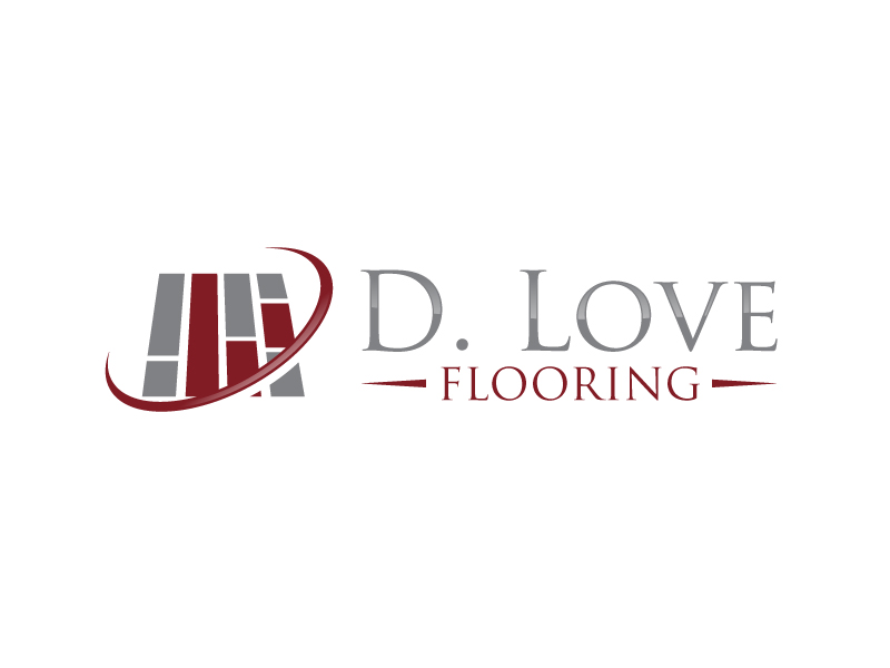 D. Love Flooring logo design by uttam
