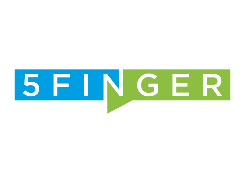 5FINGER logo design by gateout
