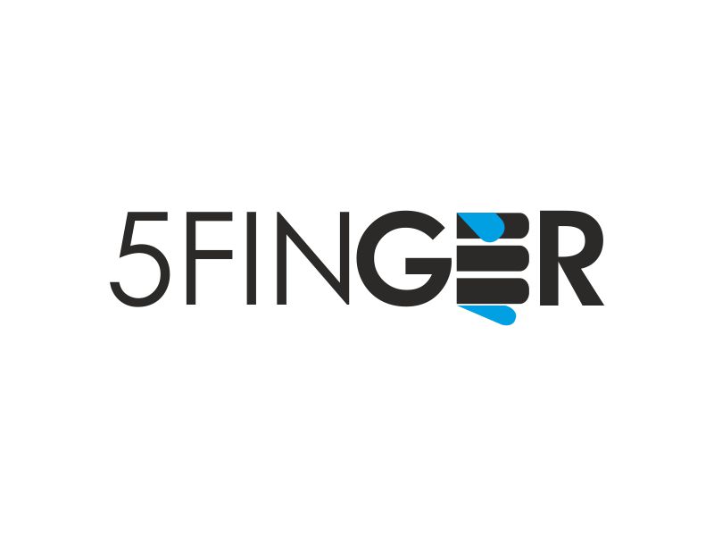 5FINGER logo design by babu