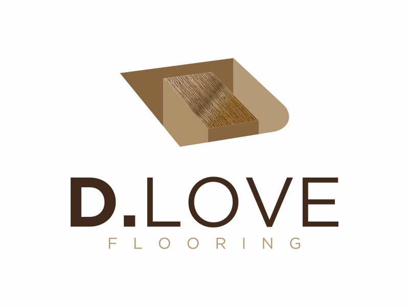 D. Love Flooring logo design by DiDdzin
