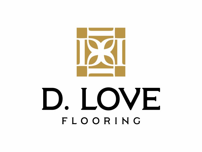 D. Love Flooring logo design by DiDdzin
