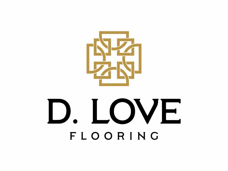D. Love Flooring logo design by DiDdzin
