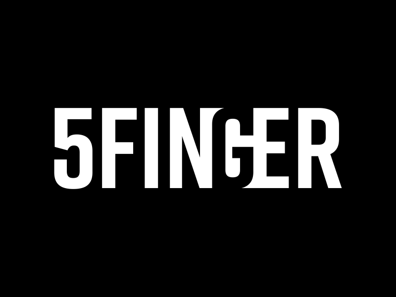5FINGER logo design by GassPoll