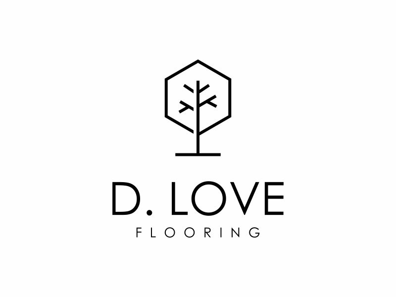 D. Love Flooring logo design by DiDdzin