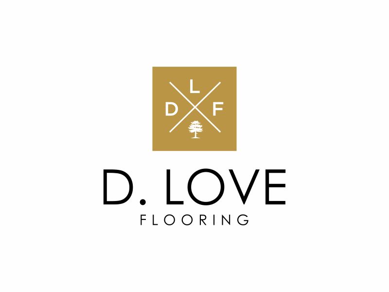 D. Love Flooring logo design by DiDdzin