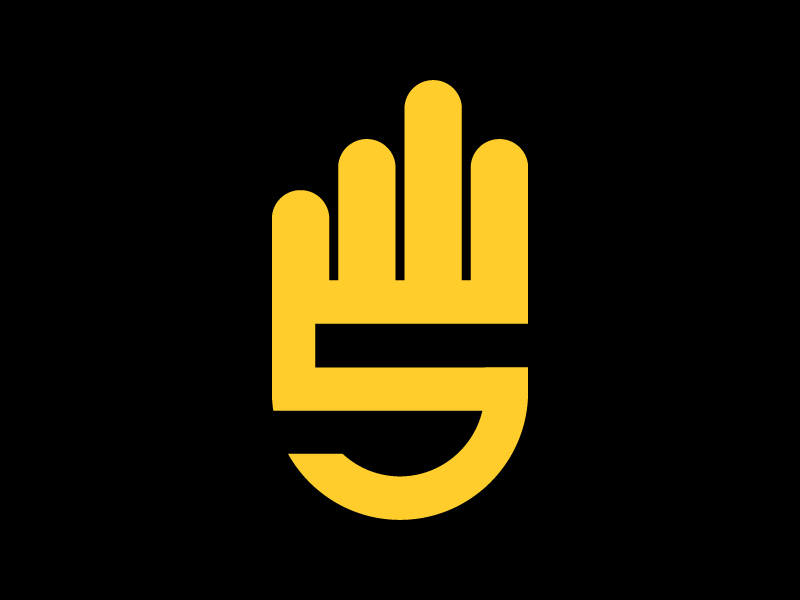 5FINGER logo design by czars
