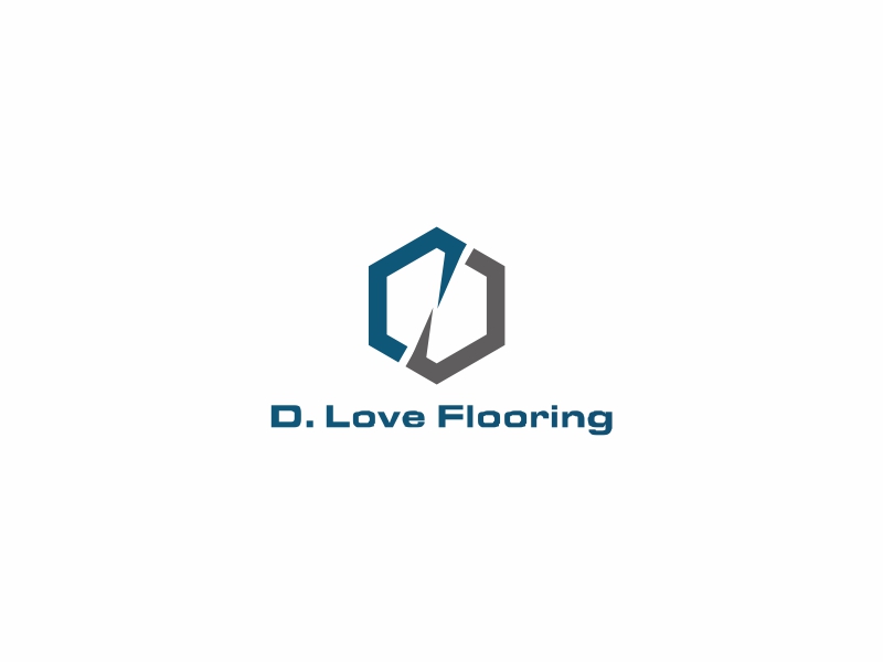 D. Love Flooring logo design by Greenlight