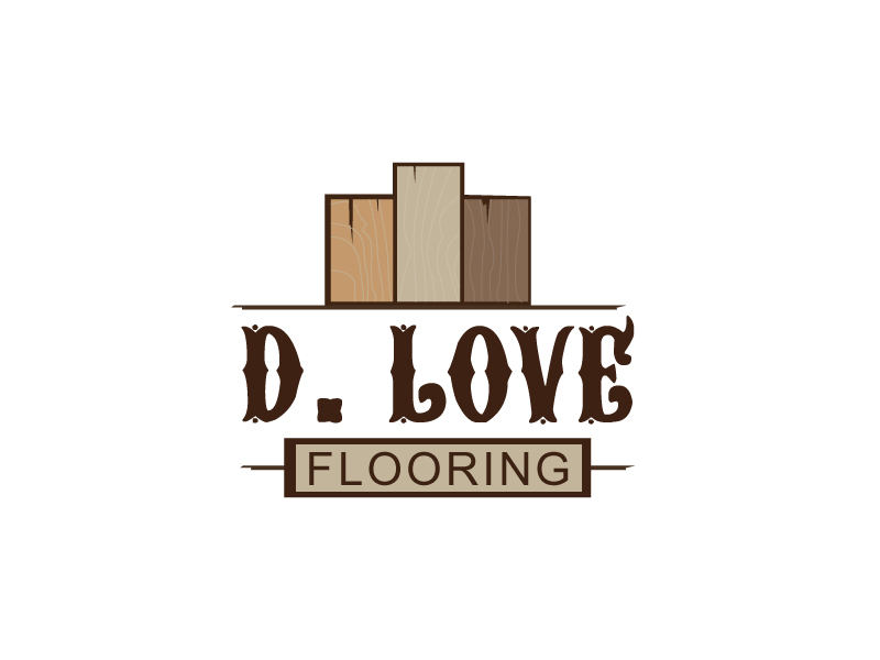 D. Love Flooring logo design by xien