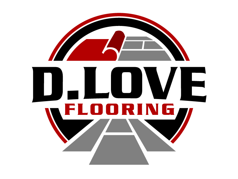 D. Love Flooring logo design by jaize