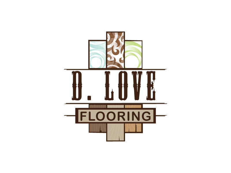 D. Love Flooring logo design by xien
