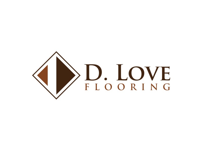 D. Love Flooring logo design by sheilavalencia
