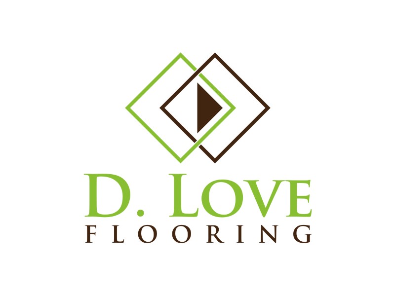 D. Love Flooring logo design by sheilavalencia