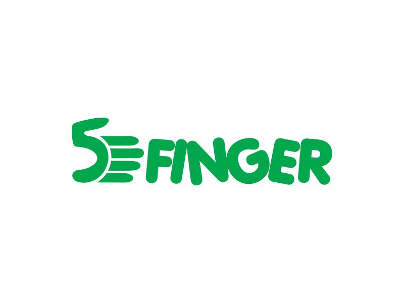5FINGER logo design by goblin
