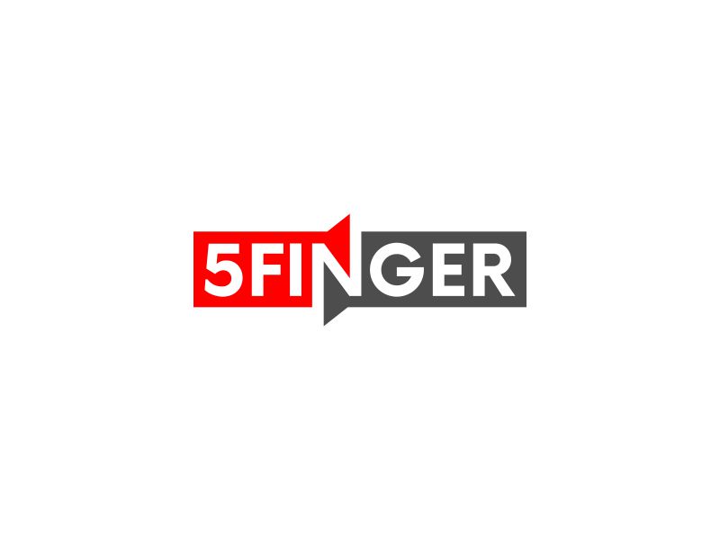 5FINGER logo design by RIANW