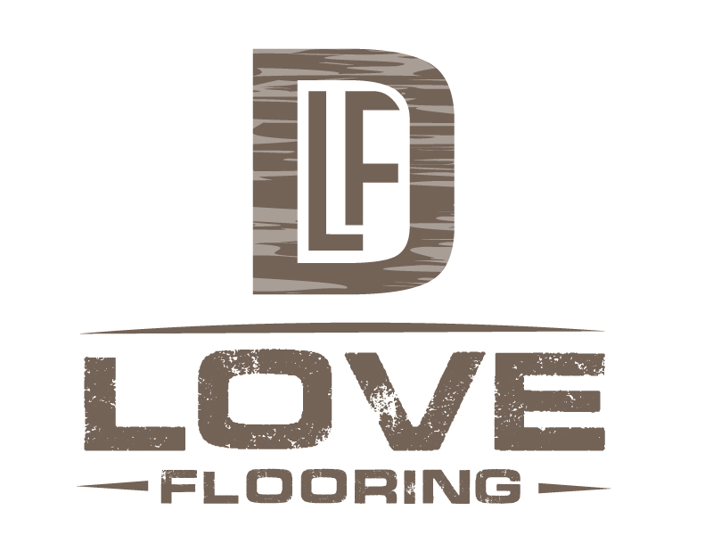 D. Love Flooring logo design by LucidSketch