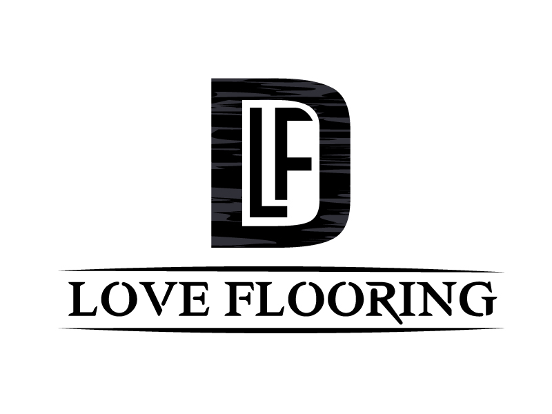 D. Love Flooring logo design by LucidSketch