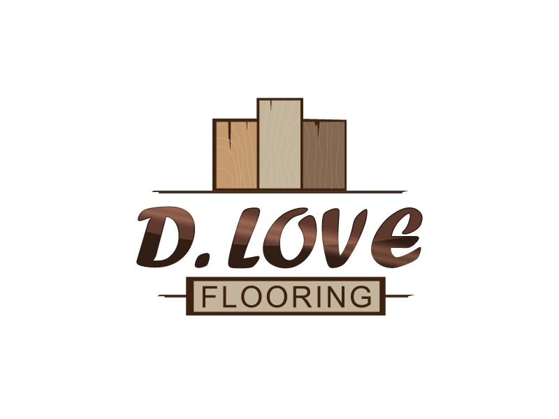 D. Love Flooring logo design by xien