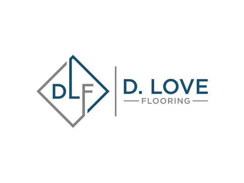 D. Love Flooring logo design by ora_creative