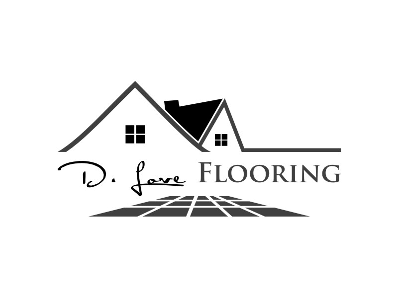 D. Love Flooring logo design by sodimejo