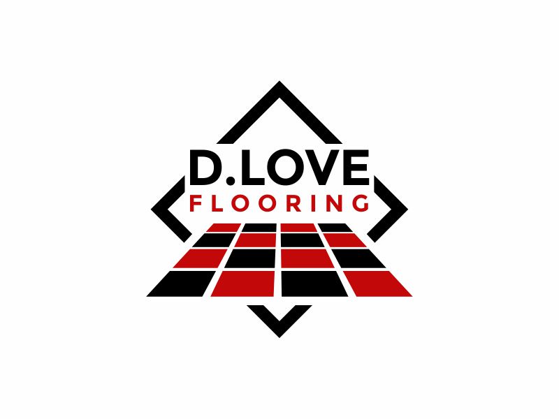 D. Love Flooring logo design by Girly