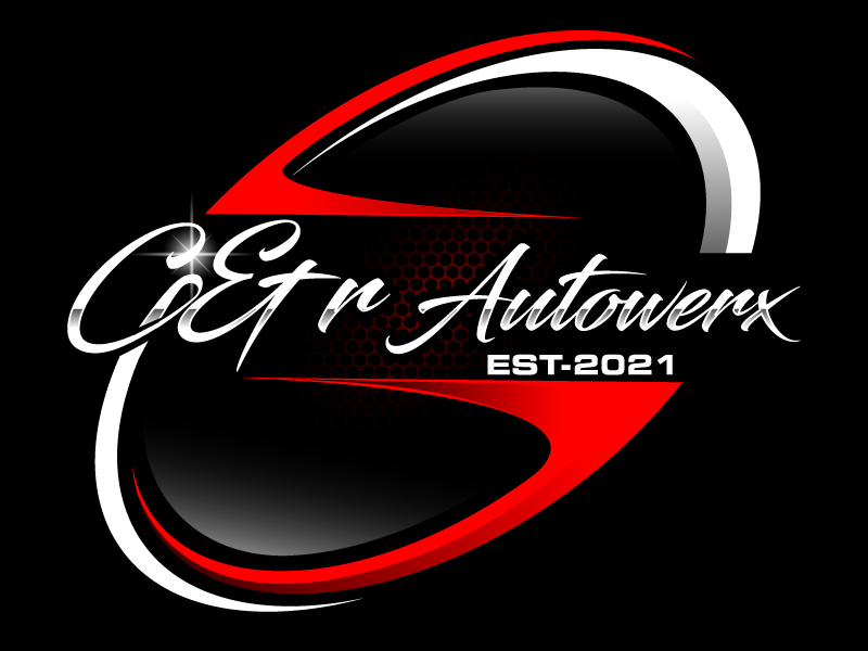 C&R AutoWerx logo design by Suvendu