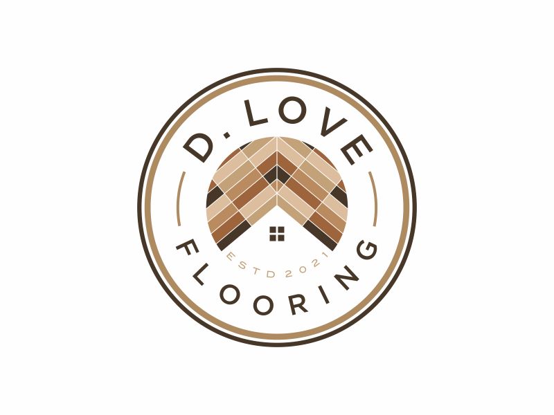 D. Love Flooring logo design by DiDdzin