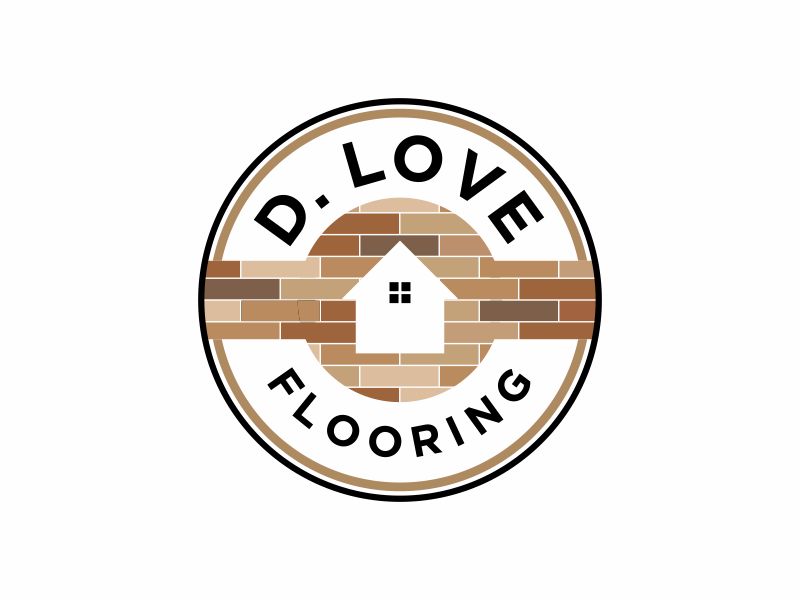 D. Love Flooring logo design by DiDdzin