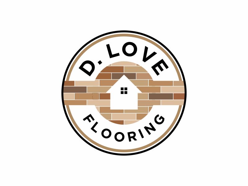D. Love Flooring logo design by DiDdzin