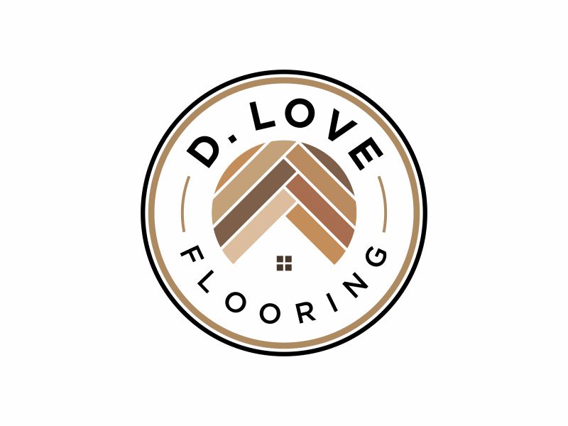 D. Love Flooring logo design by DiDdzin